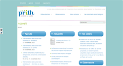 Desktop Screenshot of prith-paysdelaloire.org